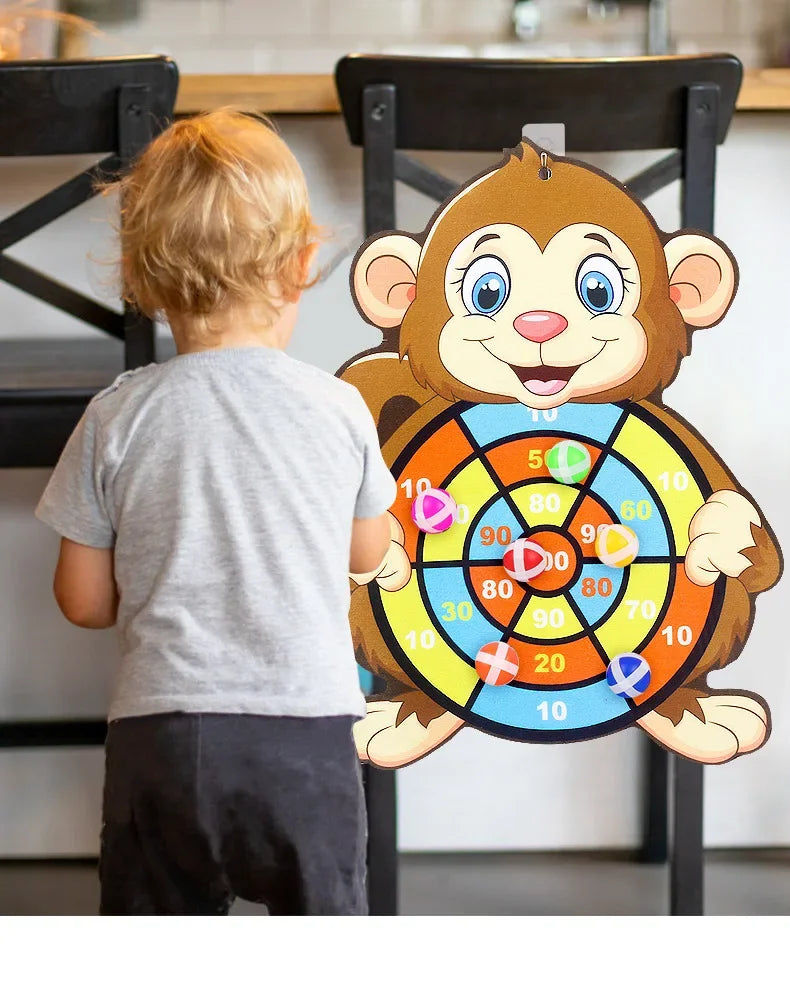 Educational Dart Board Baby Dart Indoor Sports Child Montessori Games for Children 3 to 7 Years Beauty World Shop