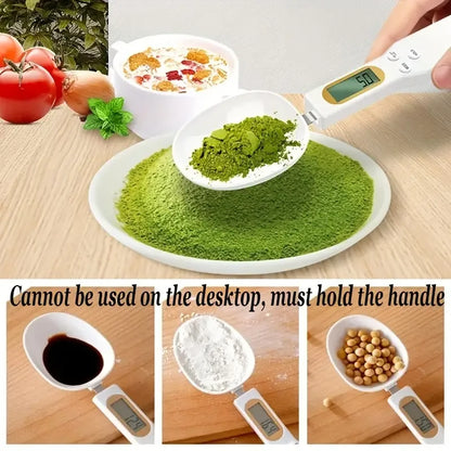 Mini Spoon Scale Digital Kitchen Scale Electronic LCD Food Scale 0.1-500g Cooking Flour Milk Coffee Powder Weight Measure Spoon Beauty World Shop
