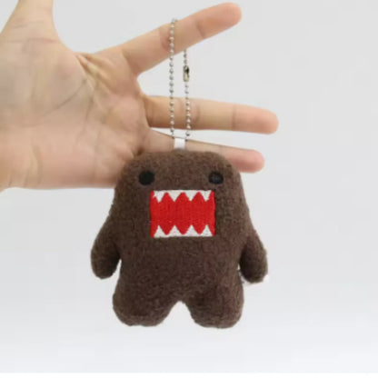 Kawaii Cute Domo Kun Plush Keychain Anime Keyring Charm for Bag Keys Gift Collection Beauty World Shop