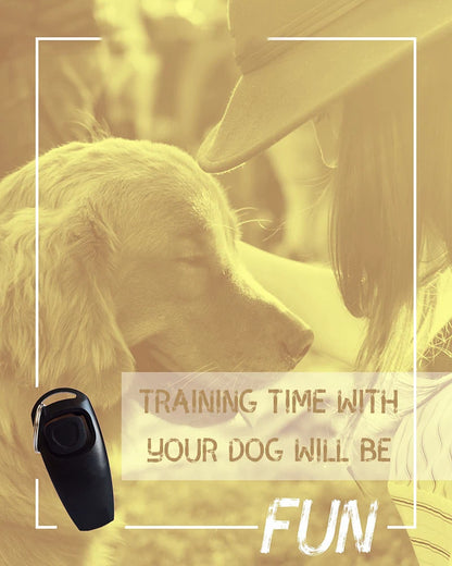 Professional Dog Whistle Training Effectively Stop Barking Hunting High-Frequency Pitch Recall-Dog Clicker Pet Obedience
