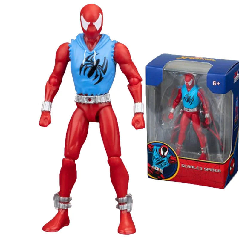 ZD Avengers Super Hero Iron Man Spiderman Gwen Action Figure Collectable Model Desktop Ornaments Toys Children Birthday Gifts Beauty World Shop