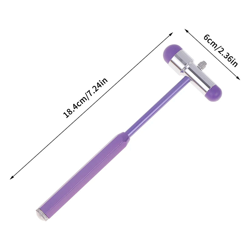 1Pc Neurological Massage Knee Jerk Percussor Reflexes Diagnostic Percussion Tool Buck Nerve Examination Reflex Hammer Beauty World Shop