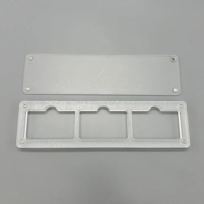High transparency Acrylic Magnetic suction cover Games Storage Box Hard Shell cartridge Case for GameBoy ADVANCE GBA