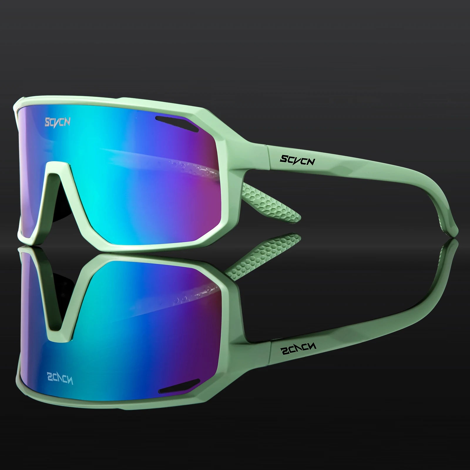 SCVCN New Cycling Glasses Bike Sunglasses Men UV400 Eyewear Outdoor Sports MTB Goggles Bicycle Women Riding Hiking Sunglasses Beauty World Shop