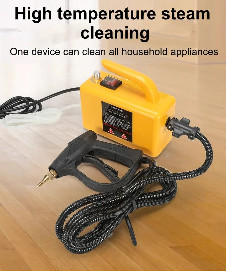 2600w220V High Temperature Steam Cleaner Portable Sterilization Pressure Jet Washer Machine for Home Car Kitchen Air Conditioner Beauty World Shop