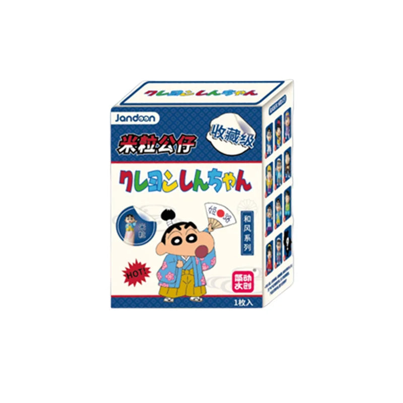 Crayon Shin-Chan Anime Figures Creative Peripheral Dinosaur Diary Baby Rice Grains Doll Model Blind Boxs Toys Children's Gifts Beauty World Shop