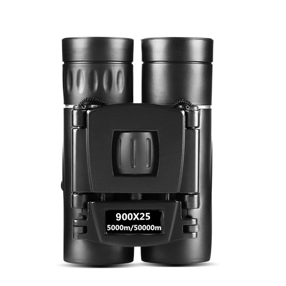 HOMEFISH 900x25 HD Zoom Portable Powerful Binoculars Long Range BAK4 Telescope Jumelles Folding Low Light Binoculars for Hunting Beauty World Shop