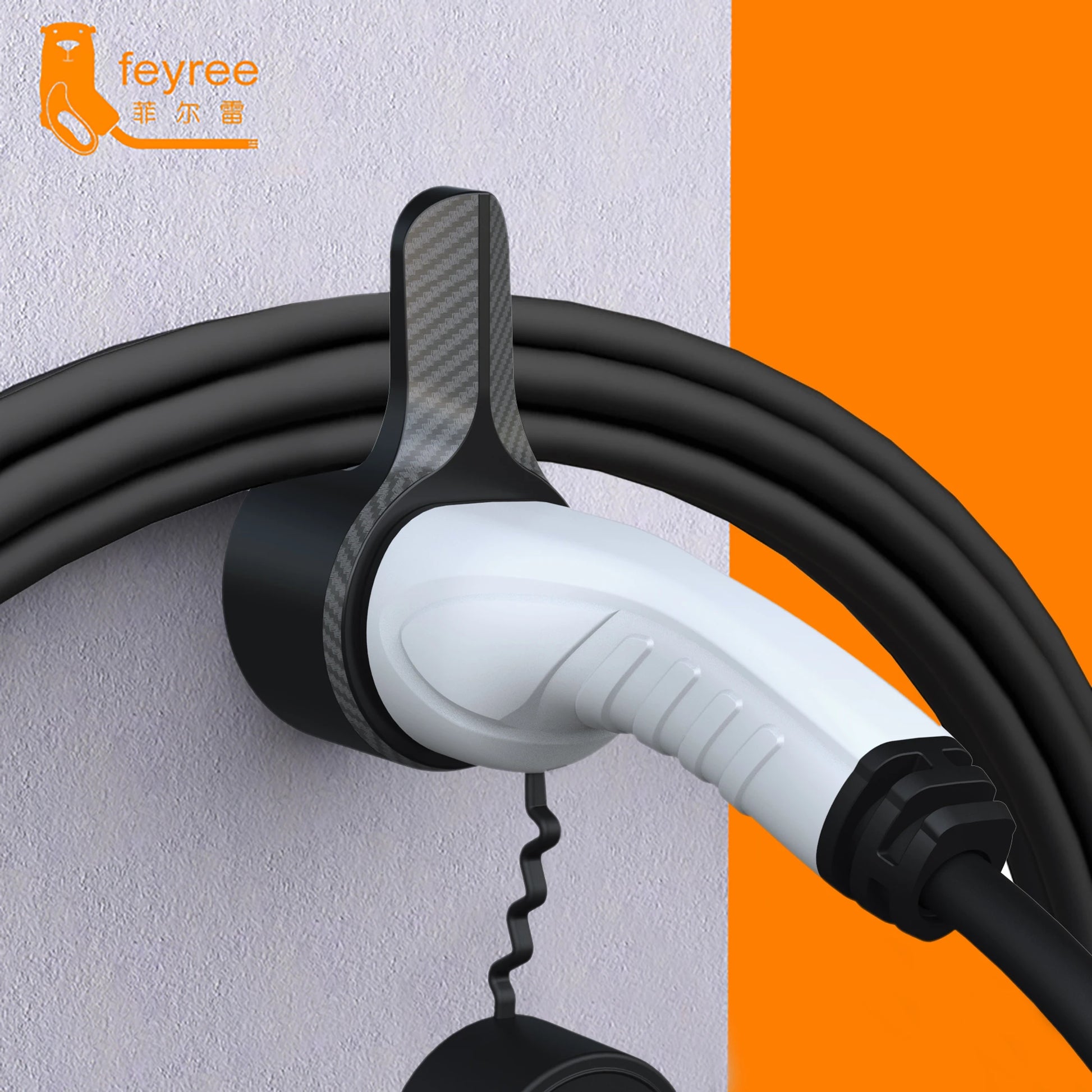 Feyree EV Charger Holder Holster Dock For Electric Vehicle Type 2 Charging Cable Extra Protection Leading Wallbox Beauty World Shop