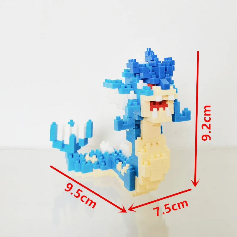 75 Style Building Blocks Assembly Anime Picachu Charizard Doll Blastoise Bulbasaur Gengar Bricks Figures Toy for Kid Gift Beauty World Shop