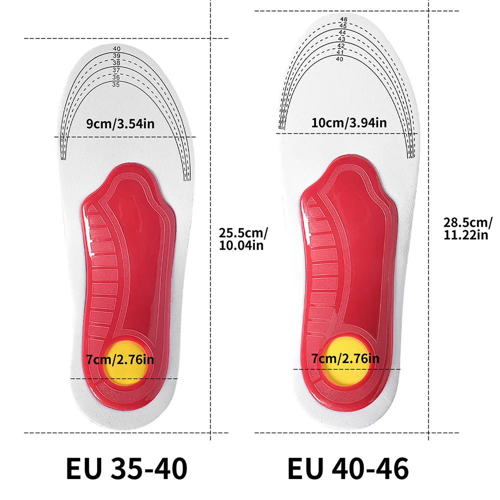 Orthotic Insole Arch Support Flatfoot Orthopedic Insoles For Feet Ease Pressure Of Air Movement Damping Cushion Padding Insole Beauty World Shop