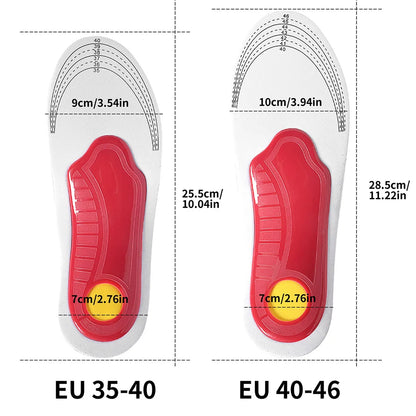 Orthotic Insole Arch Support Flatfoot Orthopedic Insoles For Feet Ease Pressure Of Air Movement Damping Cushion Padding Insole Beauty World Shop