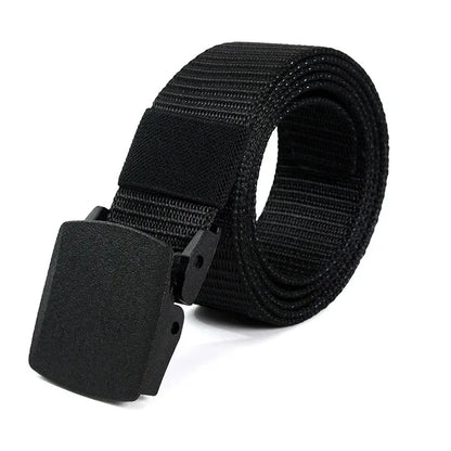 New Men's Automatic Buckle Belt Outdoor Hunting Hiking Daily Work Sports Tactical Waist Belt Hunting Clothing Accessory Beauty Fashion