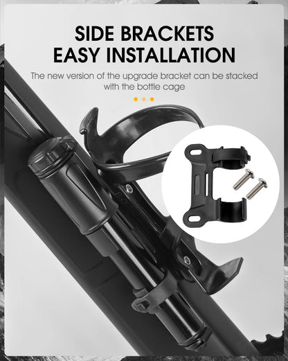 WEST BIKING Mini Bike Pump 100PSI Schrader Presta Valve MTB Road Cycling Pump Aluminum Alloy Bicycle Hand Air Pump Tire Inflator Beauty World Shop