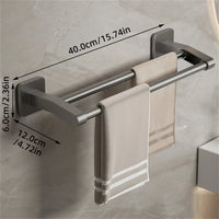 40cm Gray 2 Bar