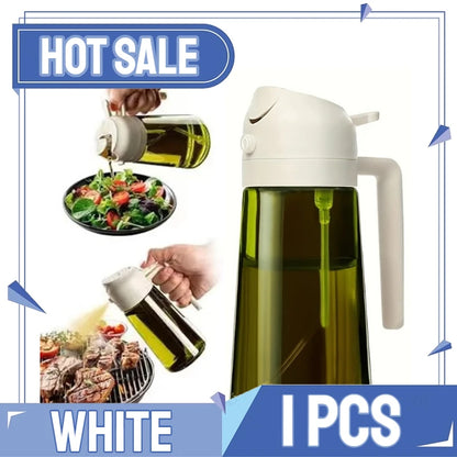 2in1 Kitchen Spray Oil Dispenser Oil Sprayer Polisher Or Only Brush Spray for Air Fryer Salad Grilling Roasting Cooking Kitchen Beauty World Shop