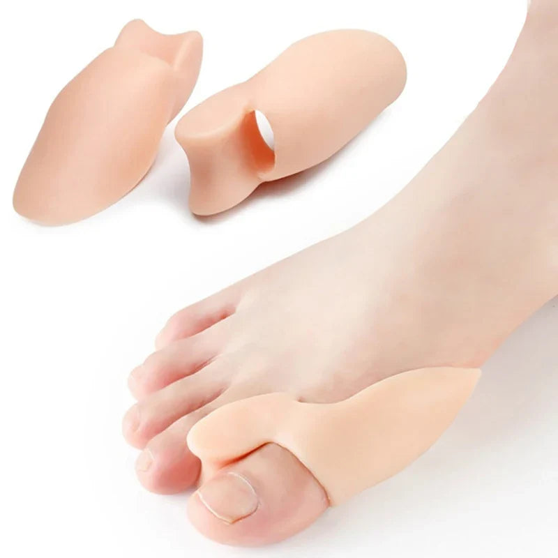 Get Relief from Bunions with 2pcs Soft Big Toe Corrector - Perfect for Night and Home Use, Long-term Comfort Beauty Trend Shop