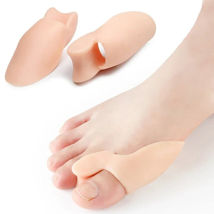Get Relief from Bunions with 2pcs Soft Big Toe Corrector - Perfect for Night and Home Use, Long-term Comfort Beauty Trend Shop
