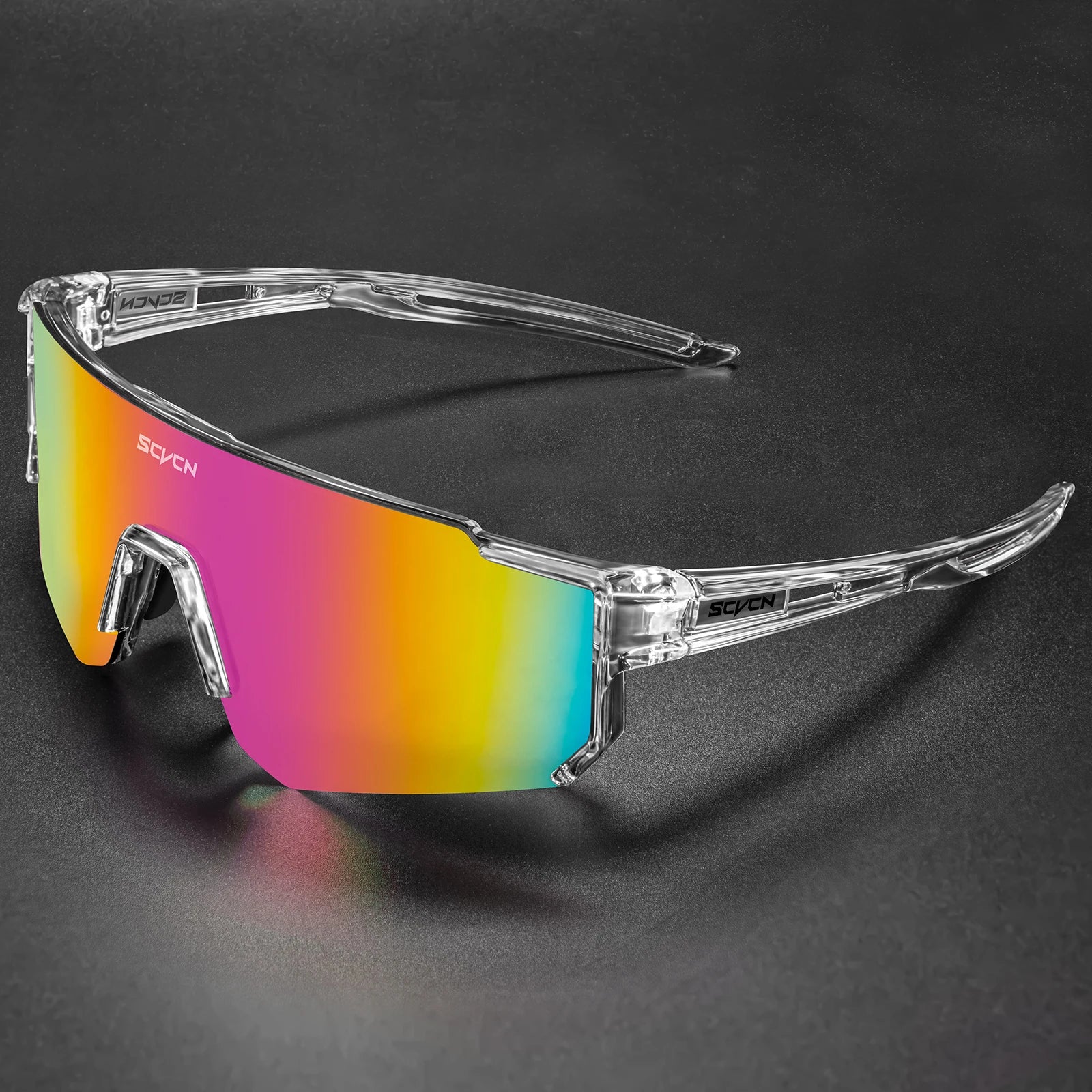 SCVCN New Outdoor Cycling Sunglasses Men Road Driving Bike Glasses  Sports Mountain Climbing Women Bicycle Cycling UV400 Goggles Beauty World Shop