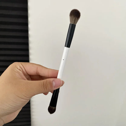 Double end foundation make-up face brush Double end powder red contour and eye shadow correction makeup brush