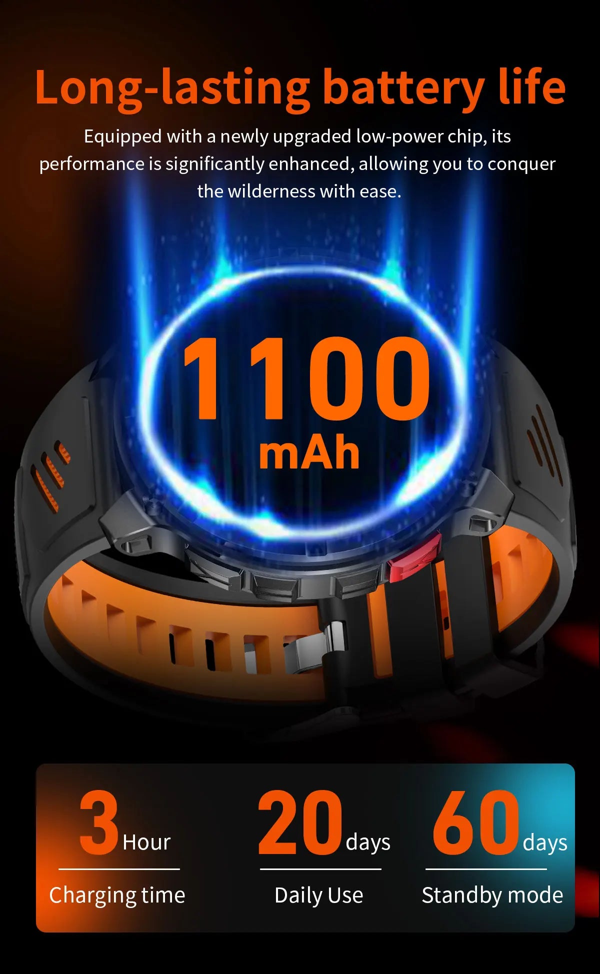 2026 New T-Rex3 Pro 1100mAh Battery Smart Watch GPS path 5ATM Waterproof Sports Run tracker Outdoors Compass Military Smartwatch Beauty World Shop