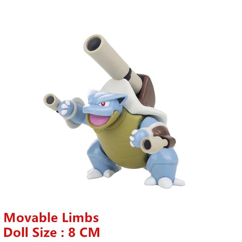 Pokemon Anime Figure Pikachu Eevee Charizard Mewtwo Cartoons Figure Collection Model Pocket Monster Action Toys Kids Birthday Gi Beauty World Shop
