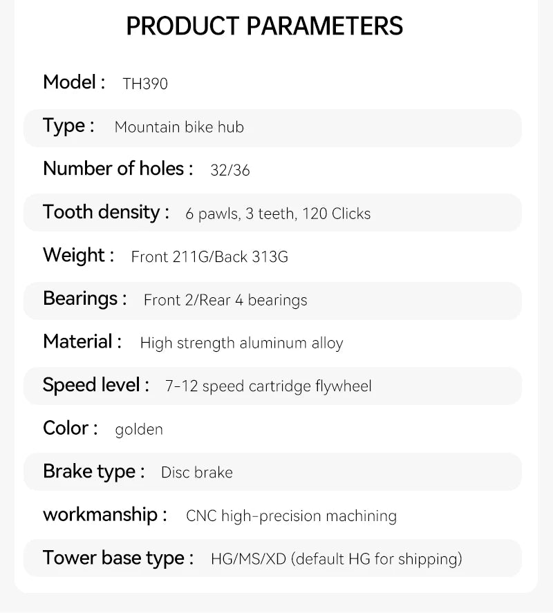 TANKE 120 Click Hub 6 Bearing Mountain Bike MTB Hub Front Rear 32 36 Holes QR Thru-axle Exchange Disc Brake Bicycle Hubs HG MS Beauty World Shop