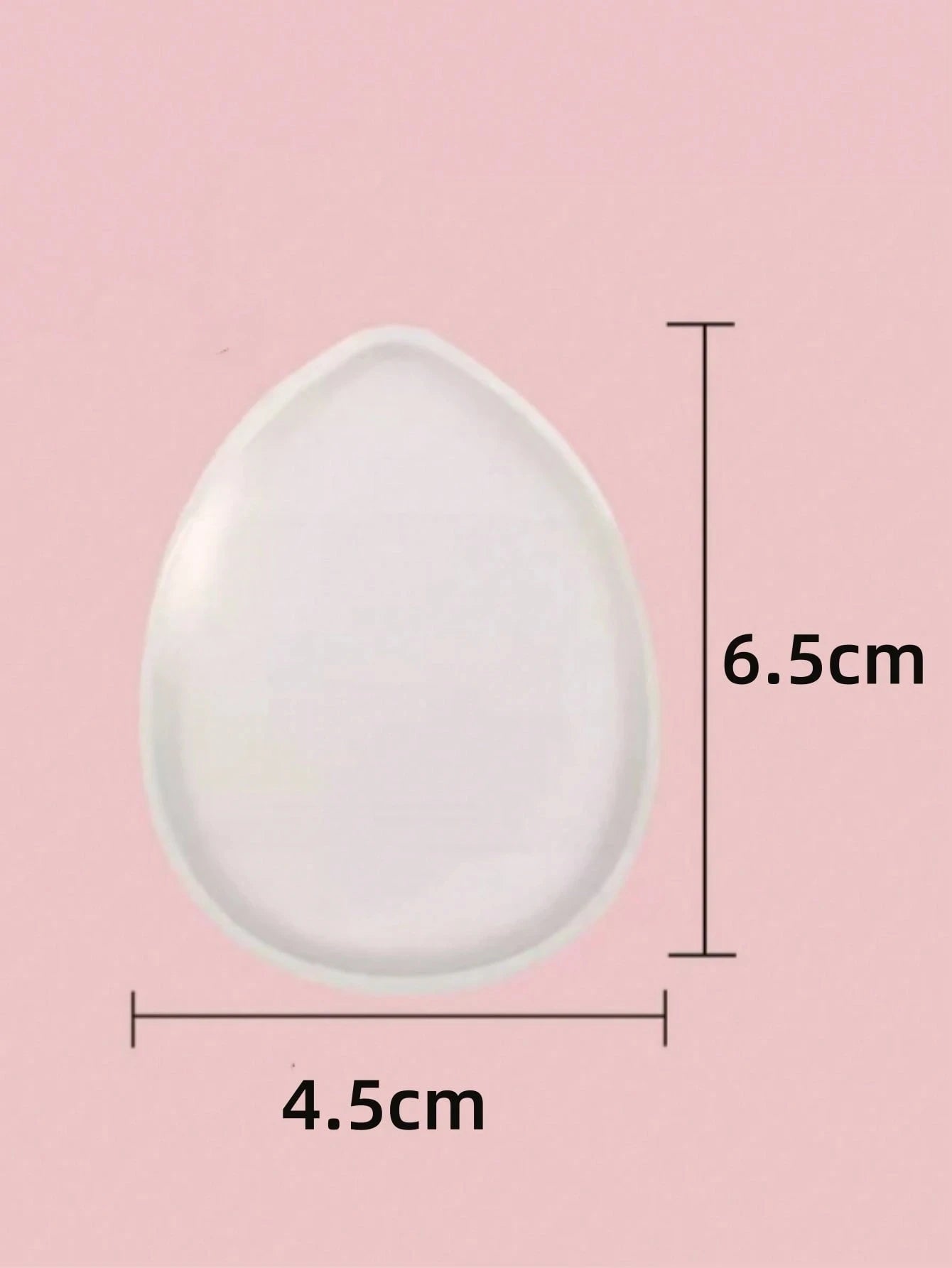 1/2Pcs Silicone Makeup Sponge, Water-Based Crystal Jelly BB Cushion Puff, Transparent Makeup Foundation Sponge, Non-Absorbing Beauty World Shop
