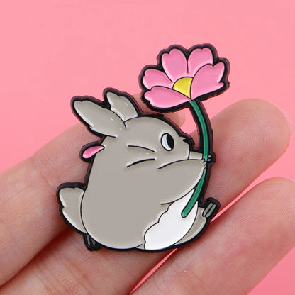 Cute Animal Enamel Pin Anime Movie Badges on Backpack Women's Brooches Hat Lapel Pins Cosplay Accessories Toys Kids Gifts Beauty World Shop