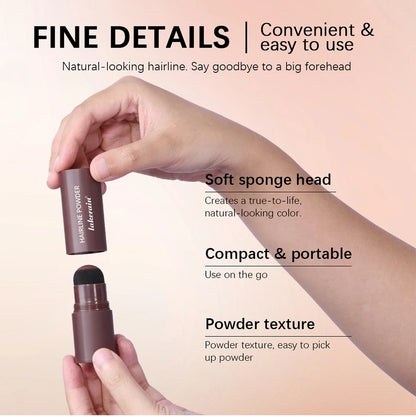 Waterproof Hairline & Root Concealer Pen – Instant Grey Coverage with Easy Blend Powder Stick for Normal Hair Beauty World Shop