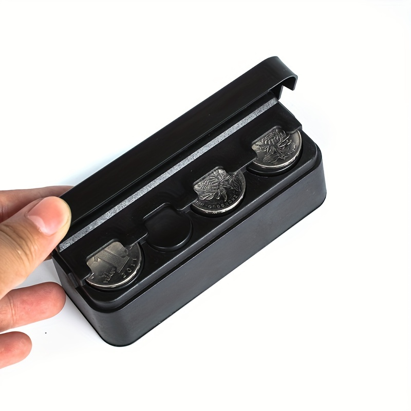 Car Coin Small Storage Home Dual Purpose Change Box Creative Coins Purse Euro Dispenser Holder Case Wallet Holders Money Boxes Beauty World Shop