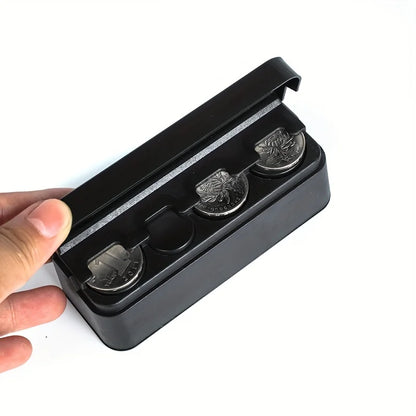 Car Coin Small Storage Home Dual Purpose Change Box Creative Coins Purse Euro Dispenser Holder Case Wallet Holders Money Boxes Beauty World Shop