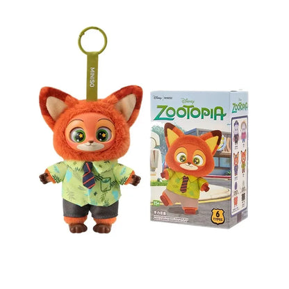 Disney Zootopia Blind Box Nick Judy Vinyl Doll Trendy Surprise Toy Cute Backpack Pendant Children's Birthday Gift Beauty World Shop