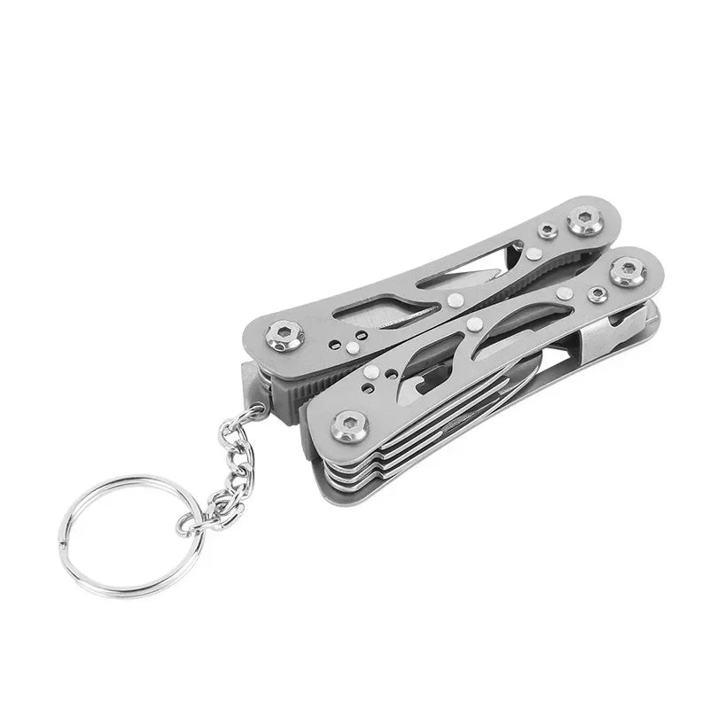 Folding Multi-tool Pocket Knife Pliers Mini Portable Fold Outdoor Hunting Survival Rescue Tactical Multipurpose Repair Tool Beauty World Shop