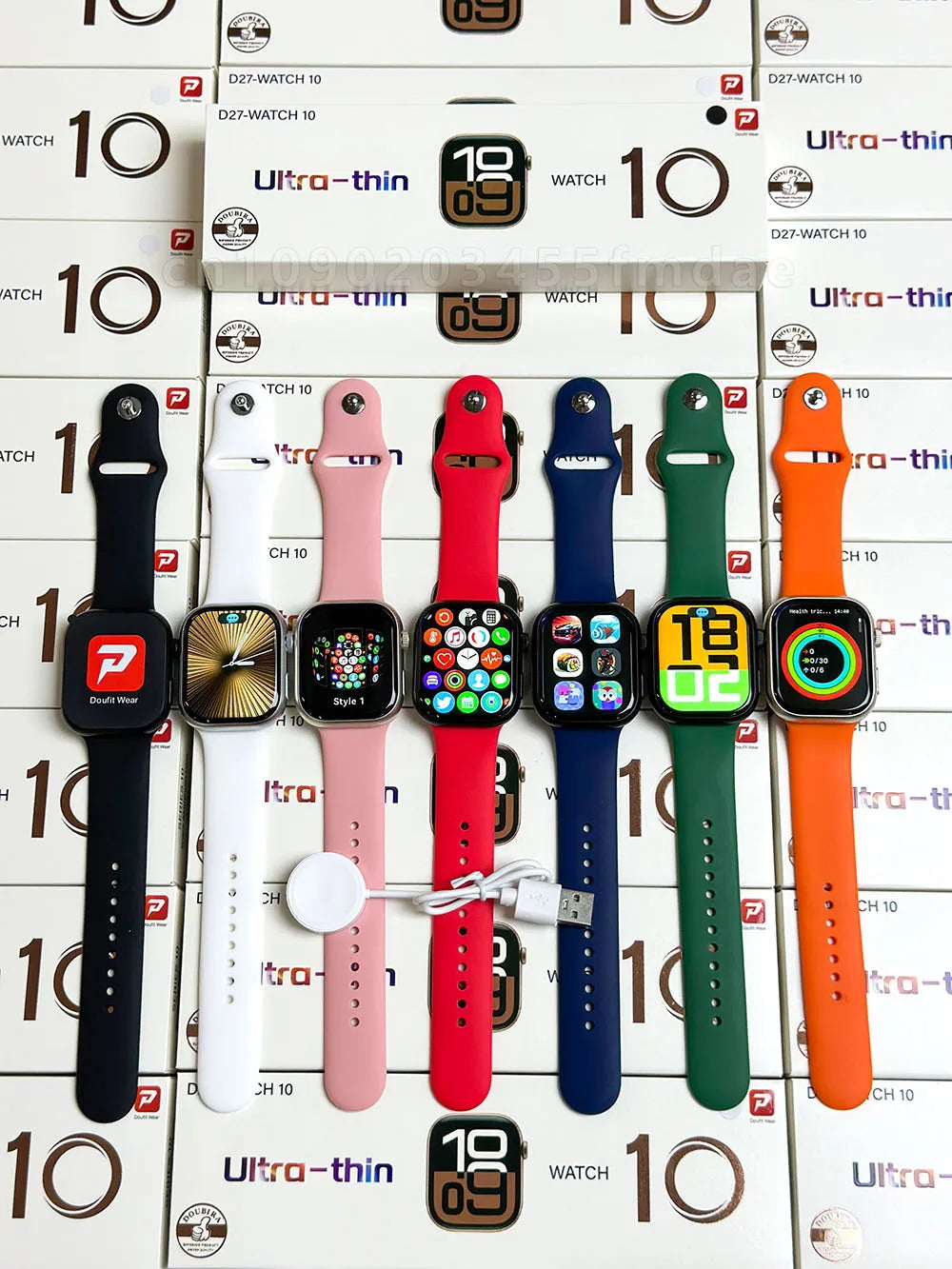 New Watch10 Series GPS Smart Watch Men Always On Display Heart Rate Body Temperature BT Call Women Waterproof Series Smartwatchs Beauty World Shop