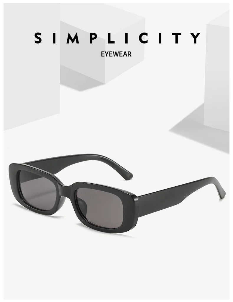 Square Sunglasses Women Rectangle Luxury Brand Designer Sun Glasses For Female Gradient Clear Small Lens Unisex Oculos De Sol Beauty World Shop