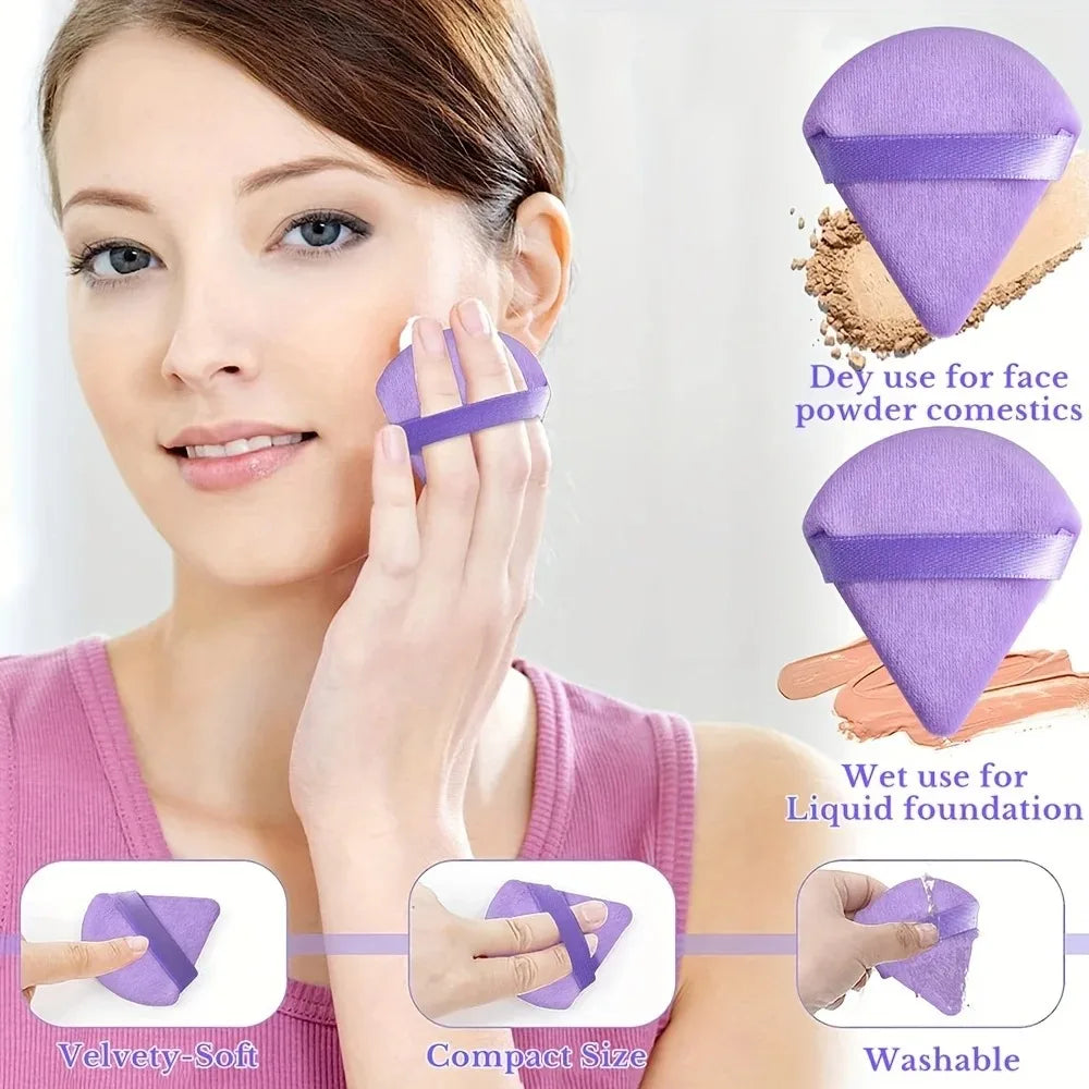 12Pcs Professional Makeup Sponge Set - Soft, Gentle, Multi-Purpose Tools for Perfect Foundation, Powder and Blush Application Beauty World Shop