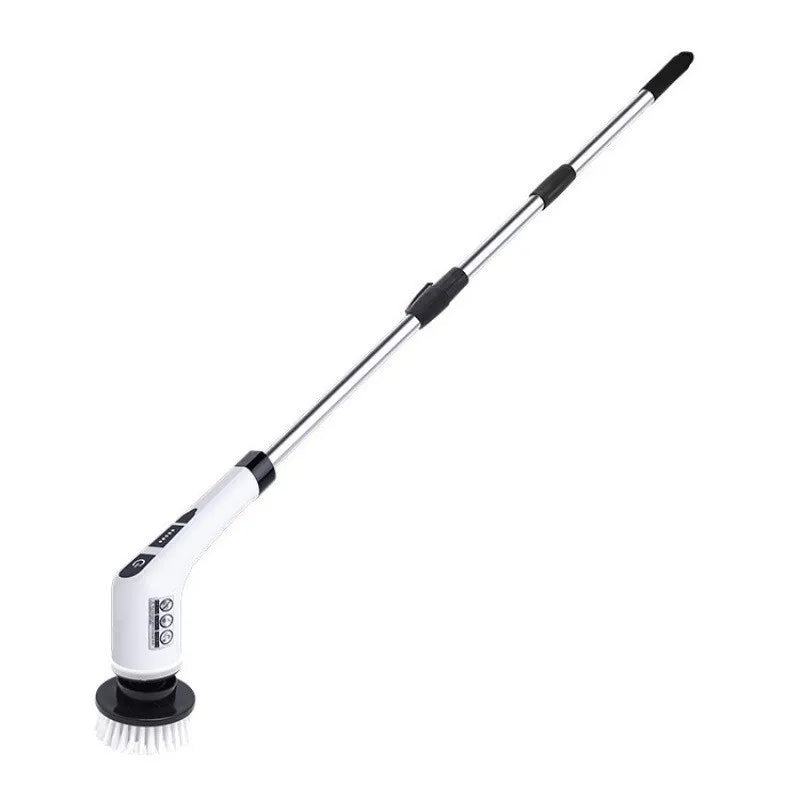 Electric Cleaning Brush:9-in-1 Head,Rotates Flexibly Multifunction Tool for Bathroom, Floors, Corner Gaps and Shower Room Glass Beauty World Shop