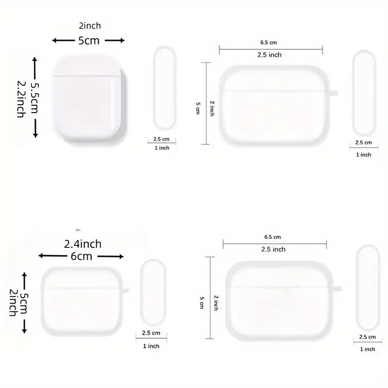 [Jm] Niche cute semi-transparent tomatoes are suitable for airpods 4th generation bluetooth headset case 2nd/3rd generation