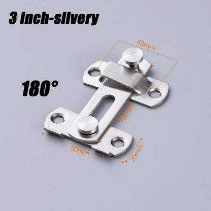 Sliding Barn Door Latch Sliding Right Angle Door Latch Door Bolt Wine Cooler Closet Window Door Latch Plug Baby Safety Latch Beauty World Shop