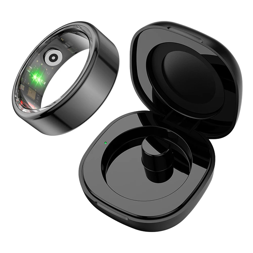 2024 COLMI R02 Smart Ring with Charging Case for Men Women, Battery Life, 39 Days, Health Monitor, 5ATM Waterproof Beauty World Shop