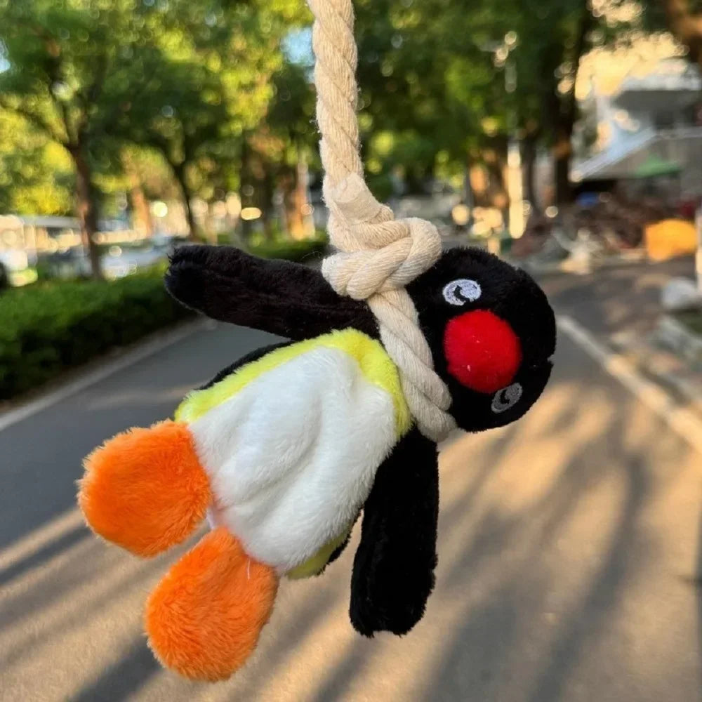 16cm Lovely Penguin Plush Keychain Cute Penguin Doll Backpack Pendant Creative Animal Doll Keychain Girls Women Bag Accessories Beauty Trend Shop