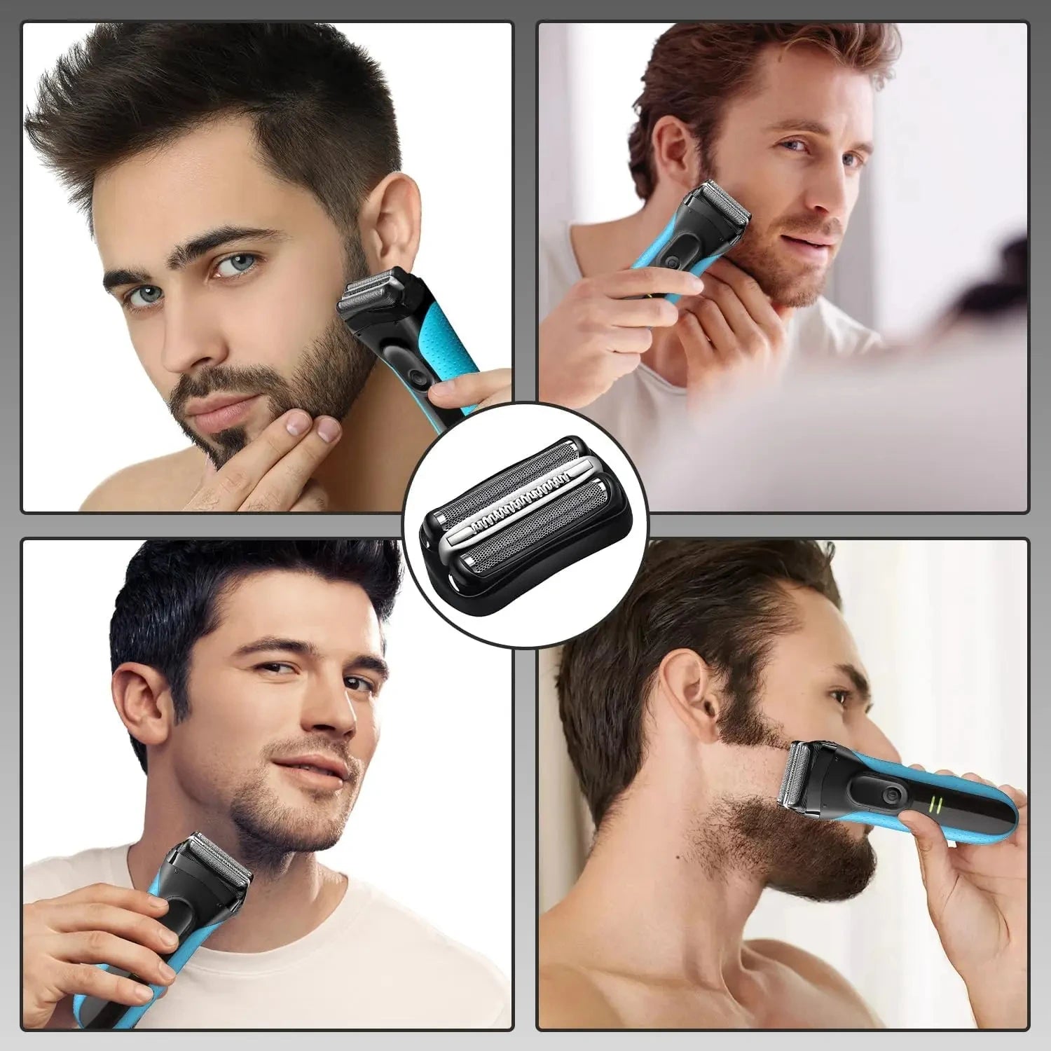 32B Shaver Replacement Head for Braun Series 3 3000s 3010s 3020s 3030s 3040s 300s 301s 310s 320s 330s 340s Electric Shaver Beauty World Shop