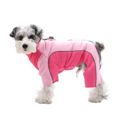 Warm Pet Clothes With D-ring Reflective Dog Jumpsuit For Small Medium Dogs Camouflage Puppy Coat For Winter Chihuahua Pug Jacket Beauty World Shop