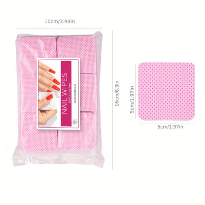 Nail Polish Remover Wipes Nail Cleaning Pads, Non Woven Nail Pads For Women Girl Beauty Salon Beauty World Shop
