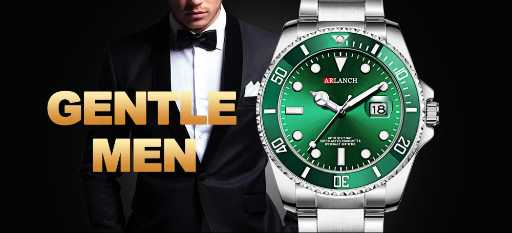 Business Stainless Steel Watch 40mm Classic Red Blue Circle Diving Series Magnifying Glass Calendar Quartz Watches montre homme Beauty World Shop
