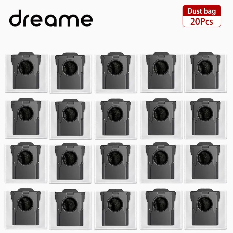 Dreame L40 Ultra / X40 Ultra Robot Vacuum Accessories Dust Bags Mop Main Side Brushes Cloths HEPA Filters Spare Parts Beauty World Shop