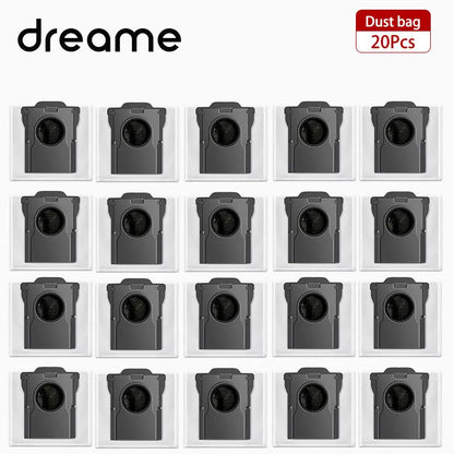 Dreame L40 Ultra / X40 Ultra Robot Vacuum Accessories Dust Bags Mop Main Side Brushes Cloths HEPA Filters Spare Parts Beauty World Shop