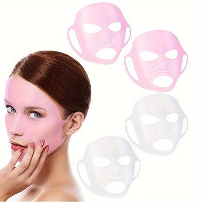 Silicone Mask Cover 3D Ear-type Anti-slip Anti-drop Fixed Mask, Auxiliary Moisturizing Mask Cover to Prevent Evaporation Tool Beauty World Shop