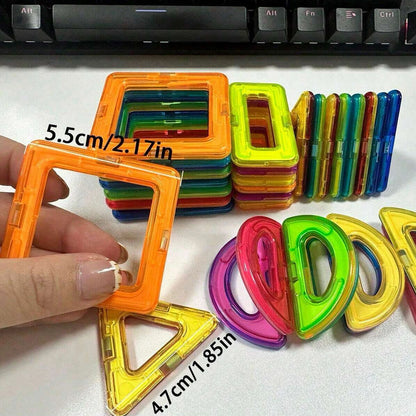 Magnetic Building Blocks DIY Magnets Toys medium size STEM Toys Construction Toys Learning Educational Magnet Toys Beauty World Shop