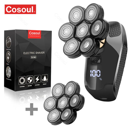 Cosoul Shaver for Men Electric Shaver Powerful Bald Head Shaver Beard Shaving Machine For Men Razor Husband Gift Boyfriend Beauty World Shop